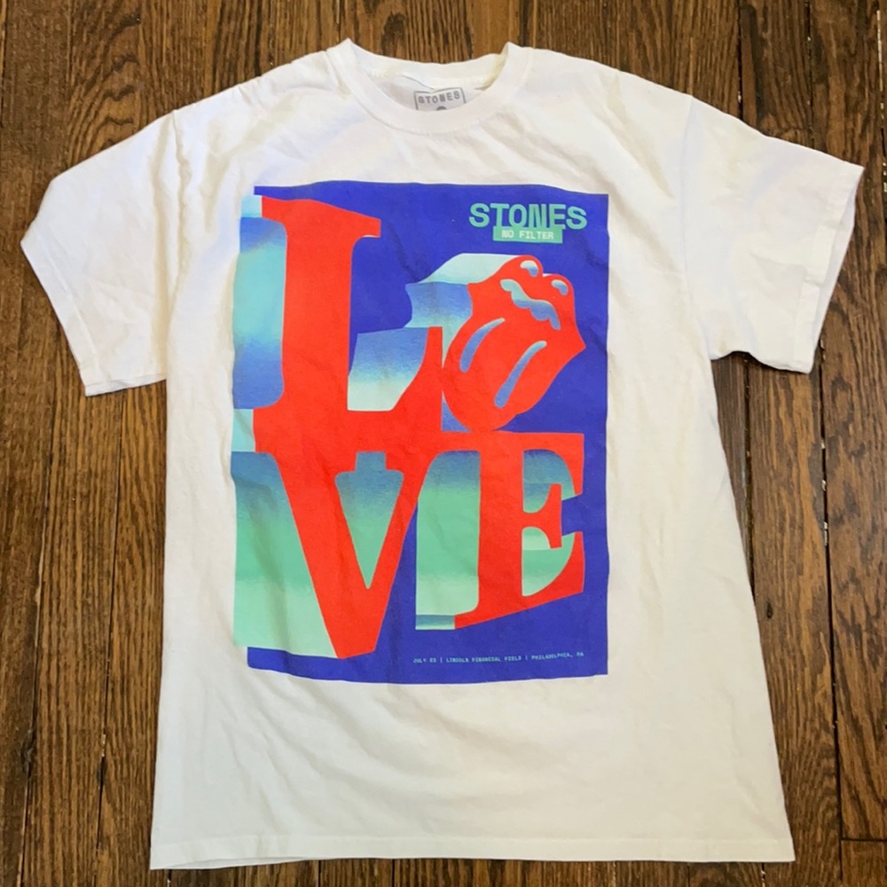 Rolling Stones No Filter Philly tour tee
